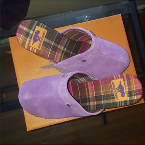 Purple Rocket Dog Suede Wedges